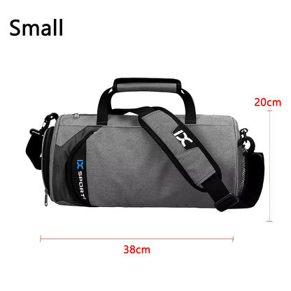 Large Gym Bag Fitness Bags Wet Dry Training Men Yoga for Shoes Travel Shoulder Handbags Multifunction Work Out Swimming Bag