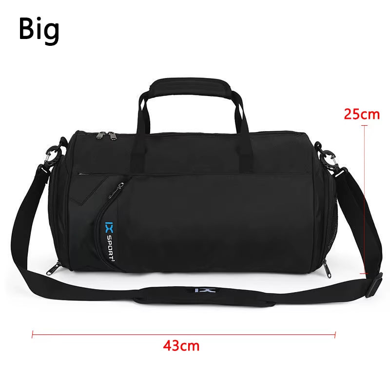 Large Gym Bag Fitness Bags Wet Dry Training Men Yoga for Shoes Travel Shoulder Handbags Multifunction Work Out Swimming Bag