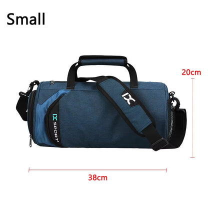 Large Gym Bag Fitness Bags Wet Dry Training Men Yoga for Shoes Travel Shoulder Handbags Multifunction Work Out Swimming Bag