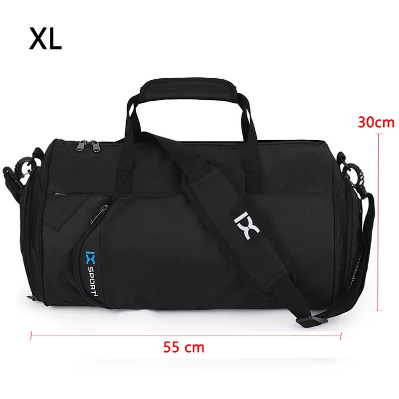 Large Gym Bag Fitness Bags Wet Dry Training Men Yoga for Shoes Travel Shoulder Handbags Multifunction Work Out Swimming Bag